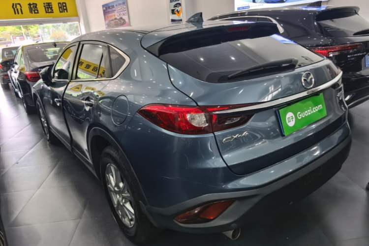Used Mazda CX-4 2018 2.0L Automatic Two-Wheel Drive Blue Sky Exploration Version China V Standard Rear Left 45 Deg