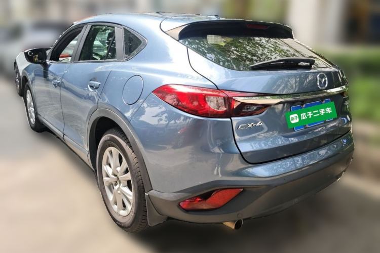 Used Mazda CX-4 2018 2.0L Automatic Two-Wheel Drive Blue Sky Dynamic Version China V Standard Rear Left 45 Deg