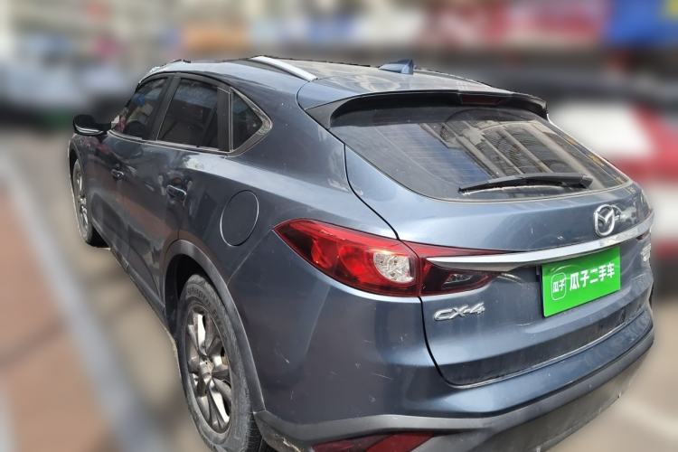 Used Mazda CX-4 2018 2.0L Automatic Two-Wheel Drive Blue Sky Premium Upgrade Version China V Standard Rear Left 45 Deg