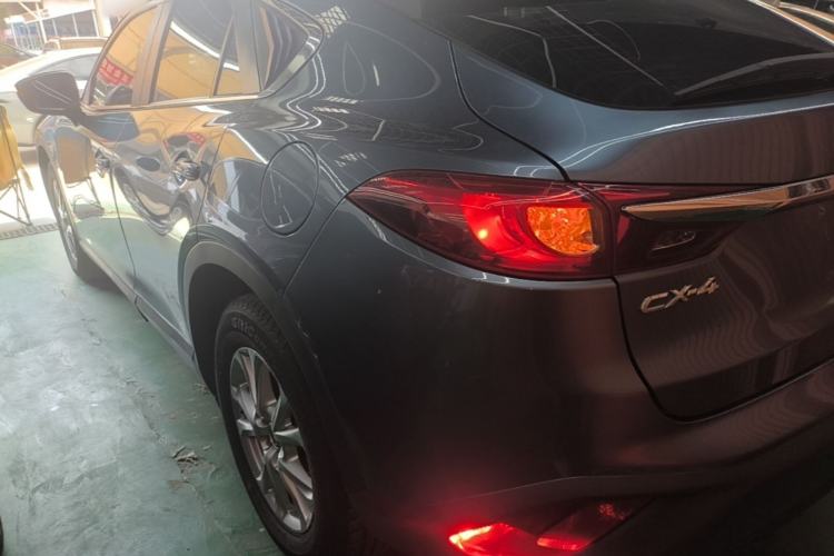 Used Mazda CX-4 2018 2.0L Automatic Two-Wheel Drive Blue Sky Dynamic Version China V Standard Rear Left 45 Deg