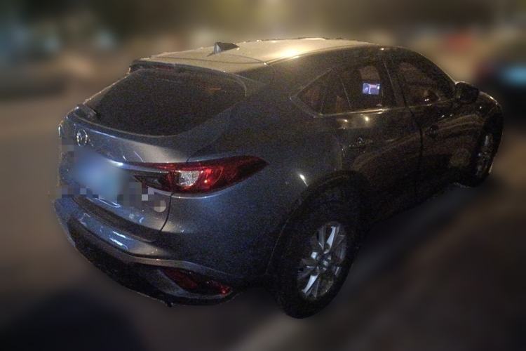 Used Mazda CX-4 2018 2.0L Automatic Two-Wheel Drive Blue Sky Dynamic Version China V Standard Rear Right 45 Deg