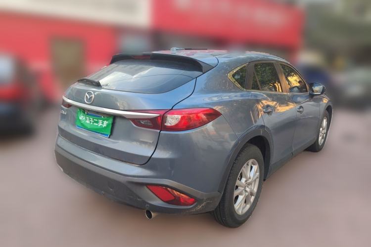 Used Mazda CX-4 2018 2.0L Automatic Two-Wheel Drive Blue Sky Luxury Edition Rear Right 45 Deg