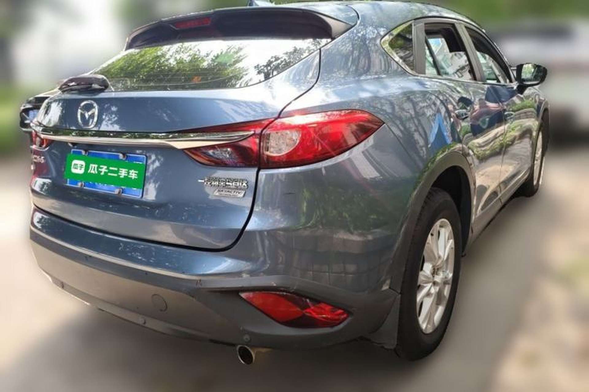 Used Mazda CX-4 2018 2.0L Automatic Two-Wheel Drive Blue Sky Dynamic Version China V Standard Rear Right 45 Deg