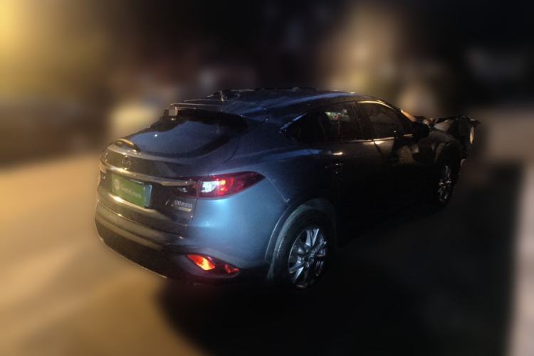 Used Mazda CX-4 2018 2.0L Automatic Two-Wheel Drive Blue Sky Dynamic Version China V Standard Rear Right 45 Deg