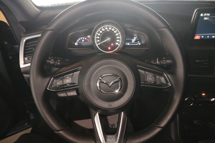 Used Mazda CX-4 2018 2.0L Automatic Two-Wheel Drive Blue Sky Luxury Edition Steering Wheel