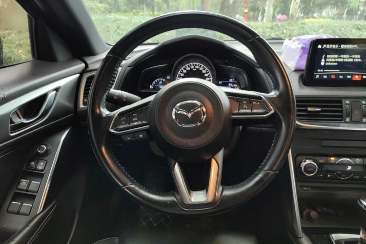 Used Mazda CX-4 2018 2.0L Automatic Two-Wheel Drive Blue Sky Luxury Edition Steering Wheel