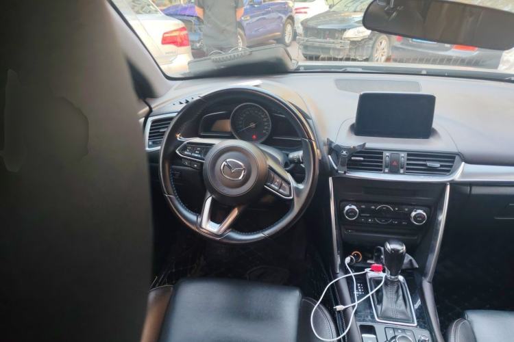 Used Mazda CX-4 2018 2.0L Automatic Two-Wheel Drive Blue Sky Luxury Edition Steering Wheel