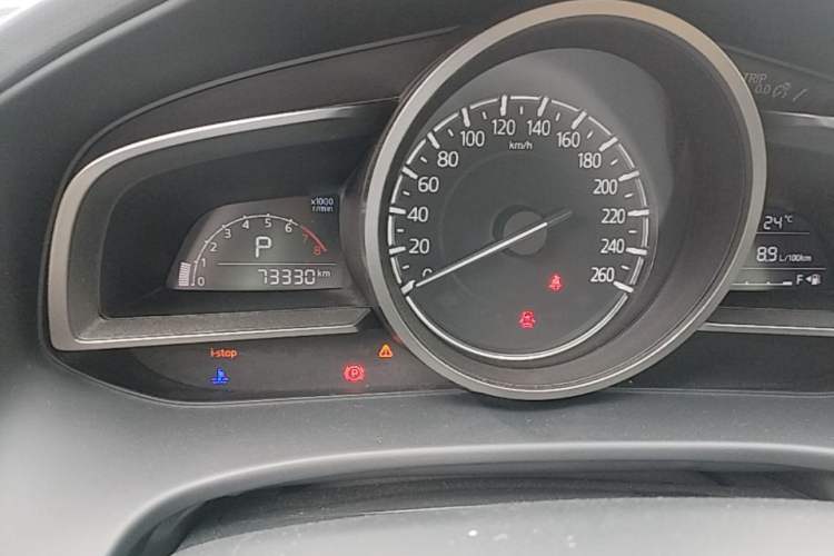 Used Mazda CX-4 2018 2.0L Automatic Two-Wheel Drive Blue Sky Luxury Edition Instrument Cluster