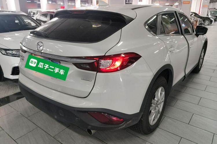 Used Mazda CX-4 2018 2.0L Automatic Two-Wheel Drive Blue Sky Dynamic Version China V Standard Rear Right 45 Deg