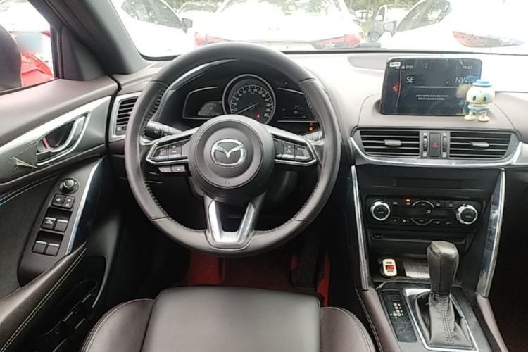 Used Mazda CX-4 2018 2.0L Automatic Two-Wheel Drive Blue Sky Luxury Edition Steering Wheel