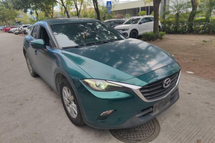 Used Mazda CX-4 2018 2.0L Automatic Two-Wheel Drive Blue Sky Exploration Version China V Standard Front Right 45 Deg