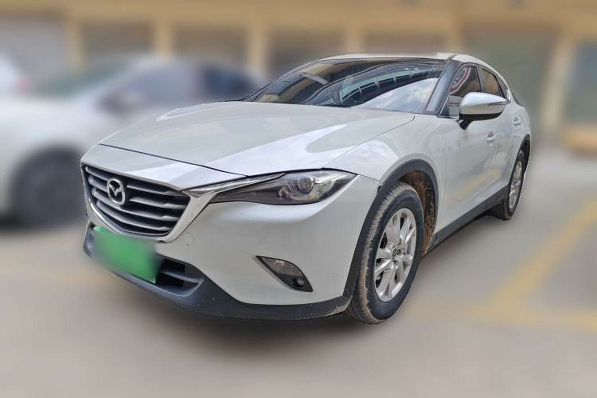 Used Mazda CX-4 2018 2.0L Automatic Two-Wheel Drive Blue Sky Luxury Edition Front Left 45 Deg