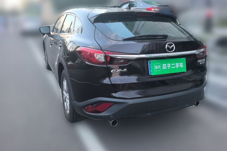 Used Mazda CX-4 2018 2.0L Automatic Two-Wheel Drive Blue Sky Luxury Edition Rear Left 45 Deg