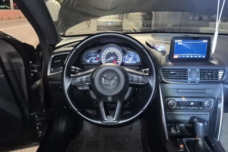 Used Mazda CX-4 2018 2.0L Automatic Two-Wheel Drive Blue Sky Luxury Edition Steering Wheel