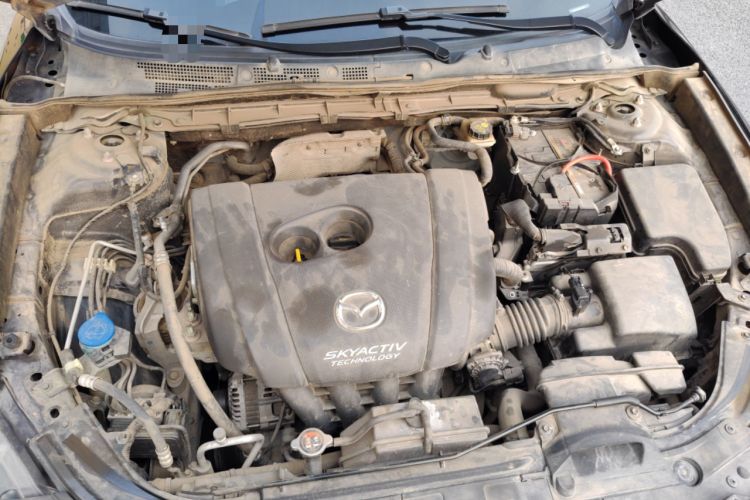 Used Mazda CX-4 2018 2.0L Automatic Two-Wheel Drive Blue Sky Luxury Edition Engine Bay