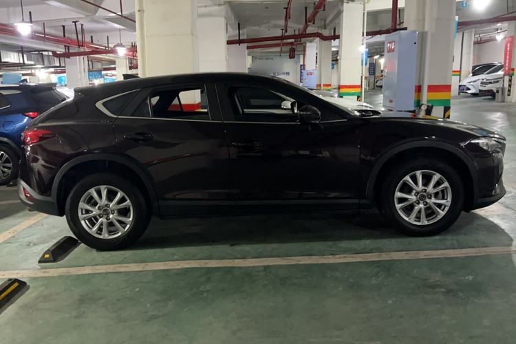Used Mazda CX-4 2018 2.0L Automatic Two-Wheel Drive Blue Sky Luxury Edition Exterior 3