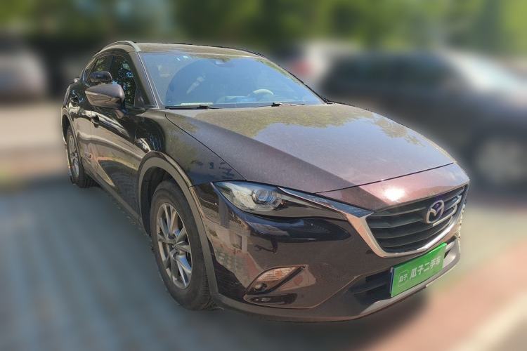 Used Mazda CX-4 2018 2.0L Automatic Two-Wheel Drive Blue Sky Leading Edition China V Standard Front Right 45 Deg
