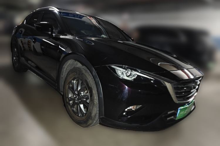 Used Mazda CX-4 2018 2.0L Automatic Two-Wheel Drive Blue Sky Leading Edition China V Standard Front Right 45 Deg