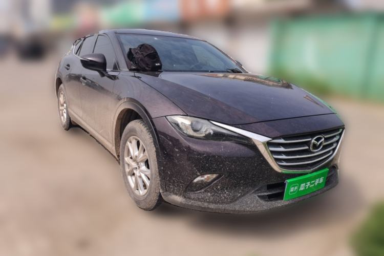 Used Mazda CX-4 2018 2.0L Automatic Two-Wheel Drive Blue Sky Dynamic Version China V Standard Front Right 45 Deg