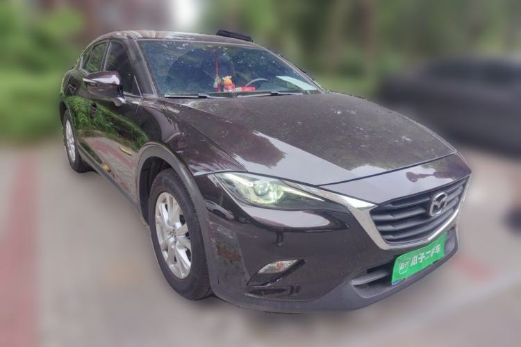 Used Mazda CX-4 2018 2.0L Automatic Two-Wheel Drive Blue Sky Dynamic Version China V Standard Front Right 45 Deg