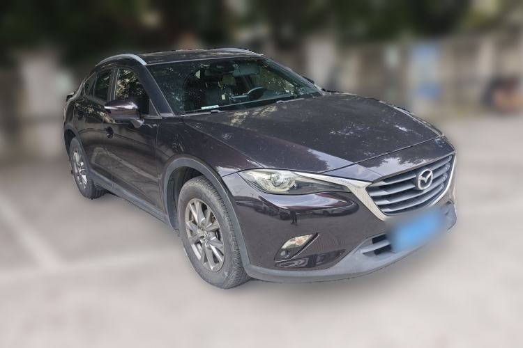 Used Mazda CX-4 2018 2.0L Automatic Two-Wheel Drive Blue Sky Leading Edition China V Standard Front Right 45 Deg