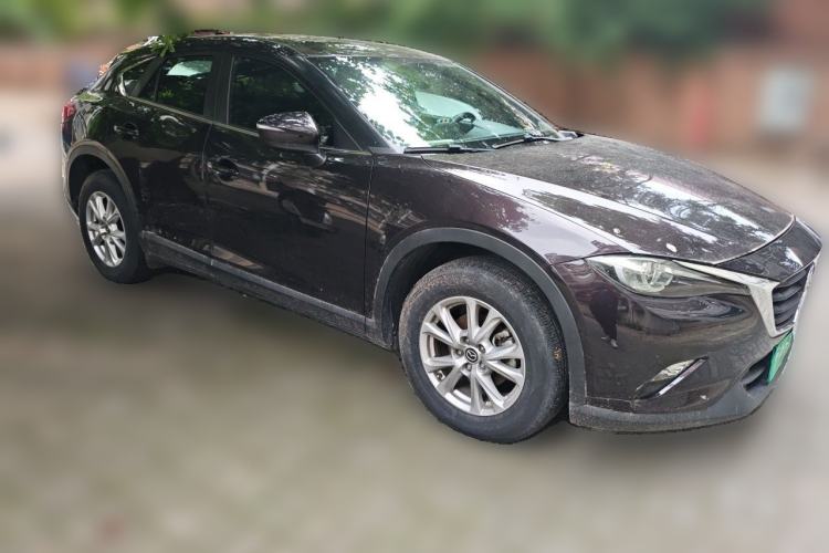 Used Mazda CX-4 2018 2.0L Automatic Two-Wheel Drive Blue Sky Dynamic Version China V Standard Front Right 45 Deg