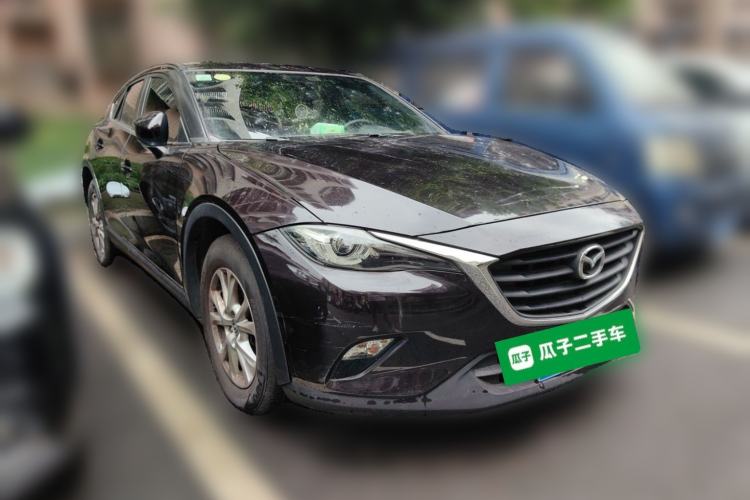 Used Mazda CX-4 2018 2.0L Automatic Two-Wheel Drive Blue Sky Luxury Edition Front Right 45 Deg
