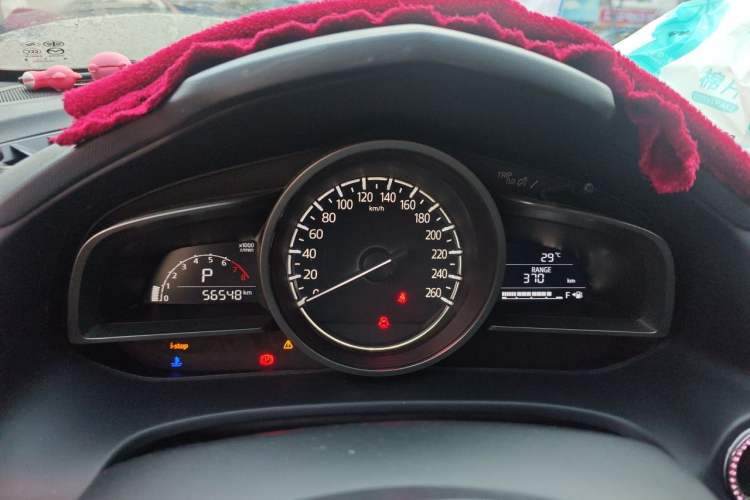 Used Mazda CX-4 2018 2.0L Automatic Two-Wheel Drive Blue Sky Dynamic Version China VI Standard Instrument Cluster
