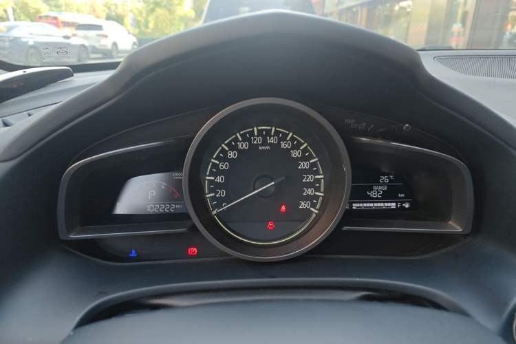 Used Mazda CX-4 2018 2.0L Automatic Two-Wheel Drive Blue Sky Dynamic Version China VI Standard Instrument Cluster