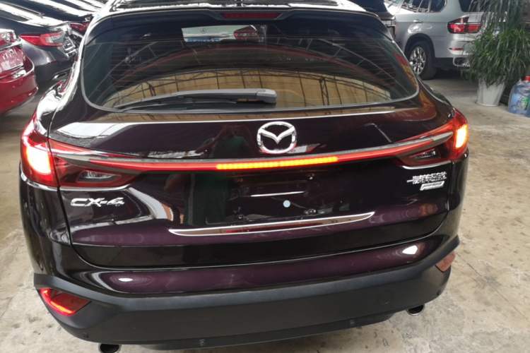 Used Mazda CX-4 2018 2.0L Automatic Two-Wheel Drive Blue Sky Luxury Edition Rear
