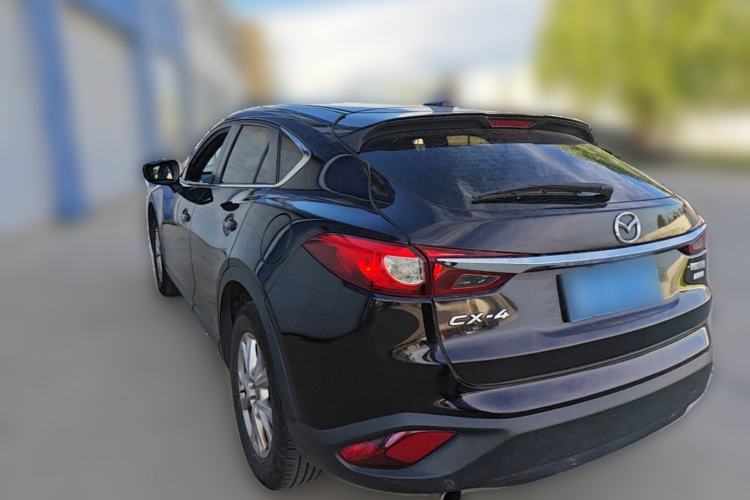Used Mazda CX-4 2018 2.0L Automatic Two-Wheel Drive Blue Sky Dynamic Version China V Standard Rear Left 45 Deg
