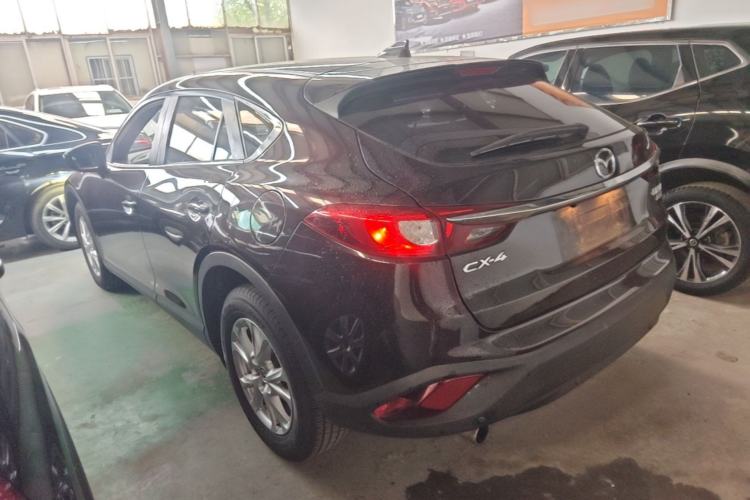 Used Mazda CX-4 2018 2.0L Automatic Two-Wheel Drive Blue Sky Dynamic Version China V Standard Rear Left 45 Deg