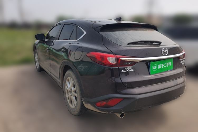 Used Mazda CX-4 2018 2.0L Automatic Two-Wheel Drive Blue Sky Dynamic Version China V Standard Rear Left 45 Deg