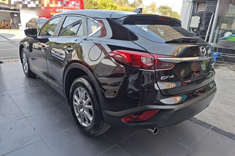 Used Mazda CX-4 2018 2.0L Automatic Two-Wheel Drive Blue Sky Dynamic Version China V Standard Rear Left 45 Deg