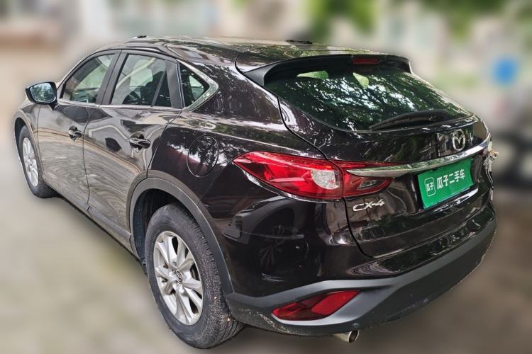 Used Mazda CX-4 2018 2.0L Automatic Two-Wheel Drive Blue Sky Dynamic Version China V Standard Rear Left 45 Deg