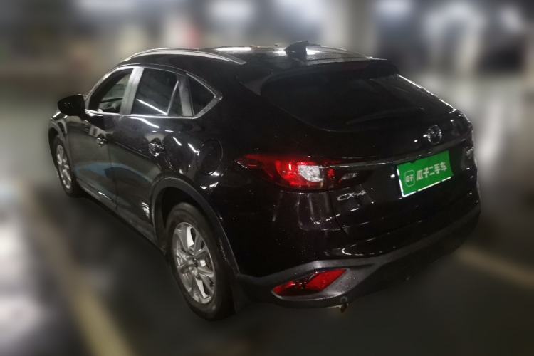 Used Mazda CX-4 2018 2.0L Automatic Two-Wheel Drive Blue Sky Dynamic Version China V Standard Rear Left 45 Deg