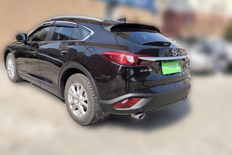 Used Mazda CX-4 2018 2.0L Automatic Two-Wheel Drive Blue Sky Dynamic Version China V Standard Rear Left 45 Deg
