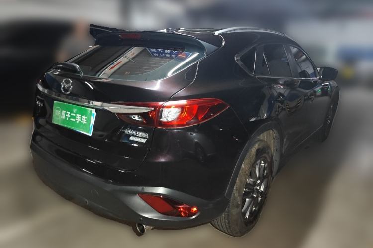 Used Mazda CX-4 2018 2.0L Automatic Two-Wheel Drive Blue Sky Leading Edition China V Standard Rear Right 45 Deg