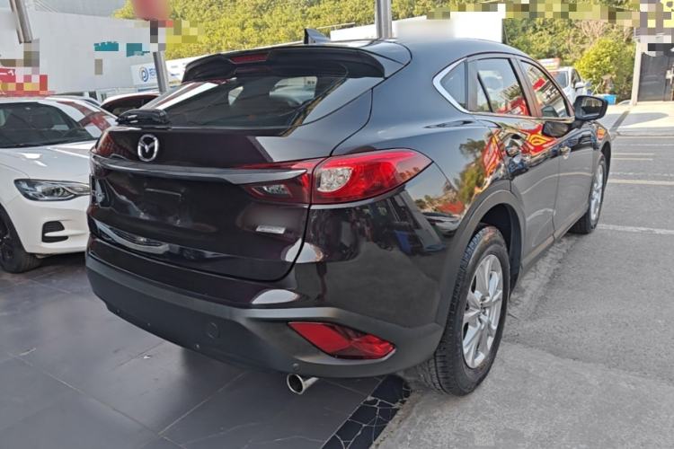 Used Mazda CX-4 2018 2.0L Automatic Two-Wheel Drive Blue Sky Dynamic Version China V Standard Rear Right 45 Deg