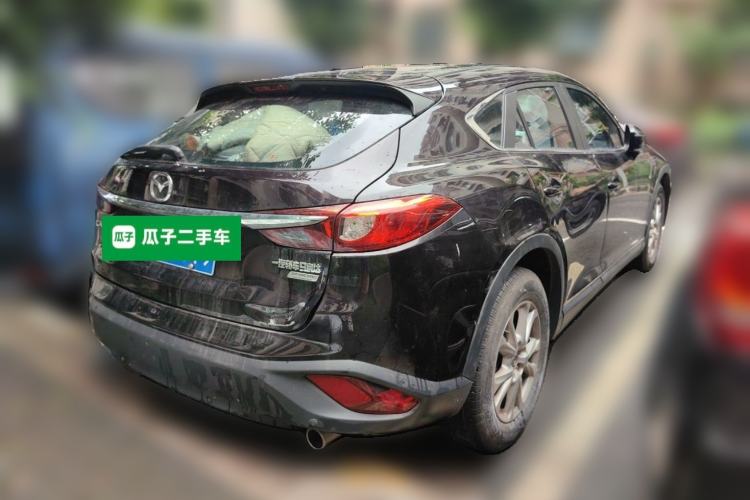 Used Mazda CX-4 2018 2.0L Automatic Two-Wheel Drive Blue Sky Luxury Edition Rear Right 45 Deg