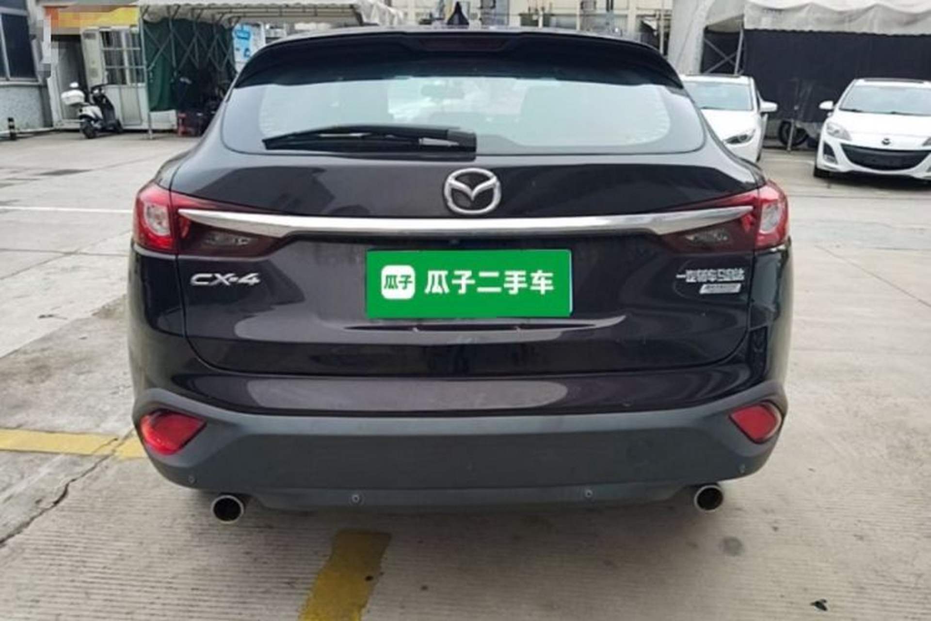 Used Mazda CX-4 2018 2.0L Automatic Two-Wheel Drive Blue Sky Luxury Edition Rear