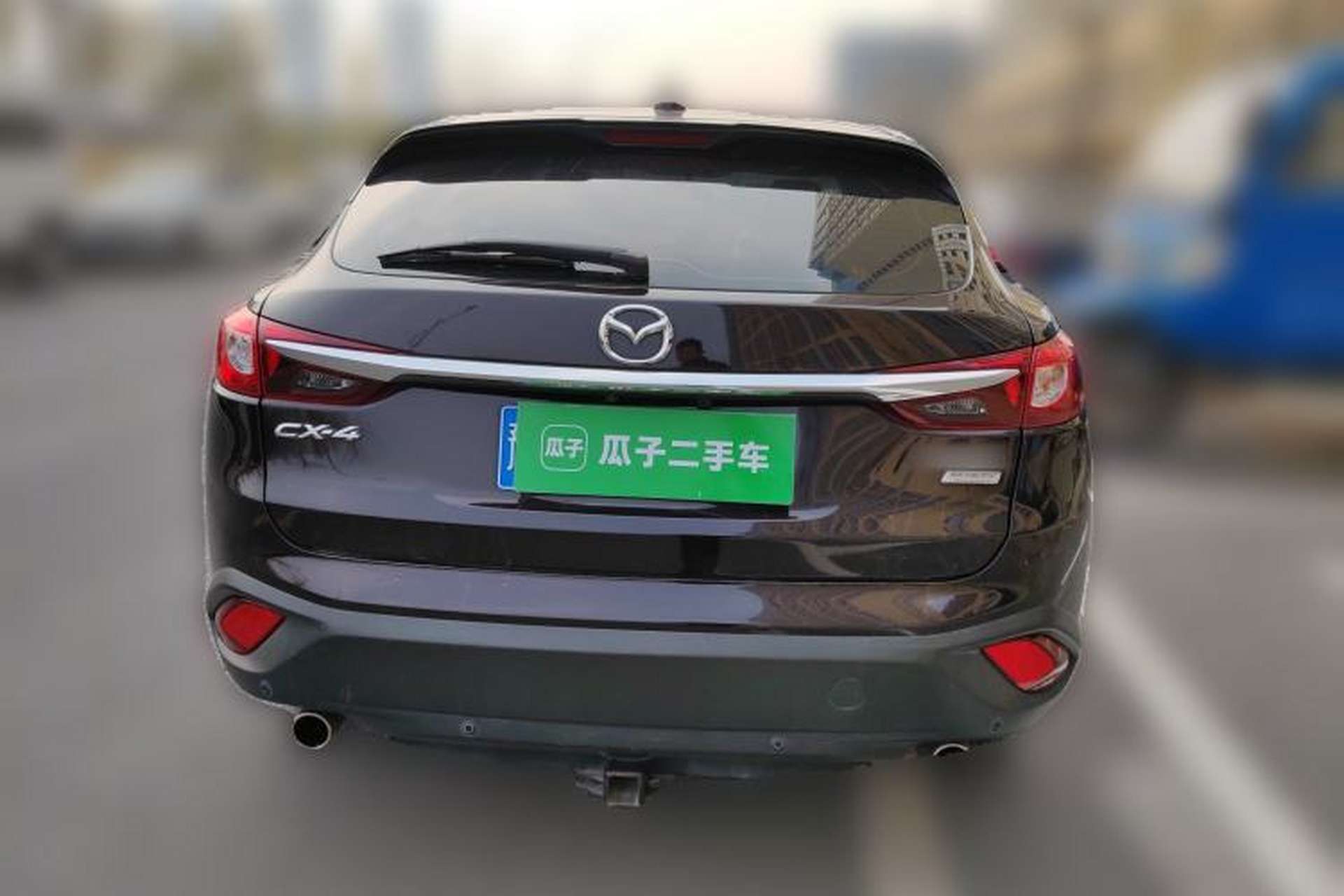 Used Mazda CX-4 2018 2.0L Automatic Two-Wheel Drive Blue Sky Luxury Edition Rear