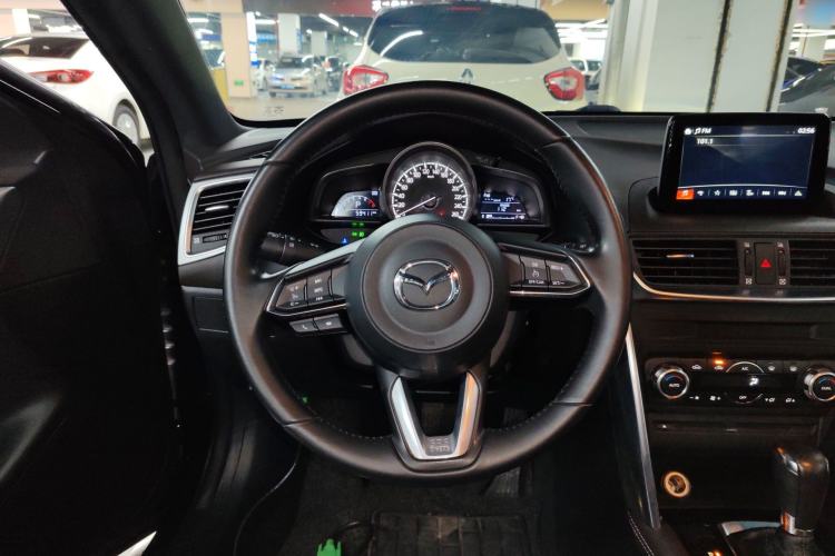 Used Mazda CX-4 2018 2.0L Automatic Two-Wheel Drive Blue Sky Luxury Edition Steering Wheel