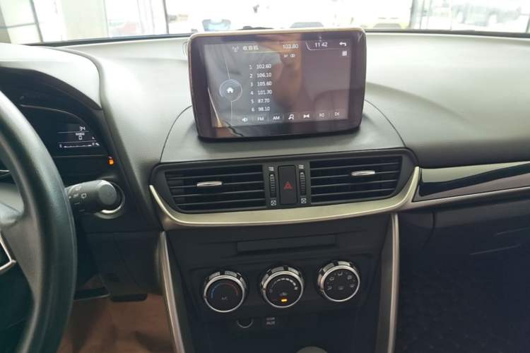Used Mazda CX-4 2018 2.0L Automatic Two-Wheel Drive Blue Sky Dynamic Version China V Standard Audio And AC Panel