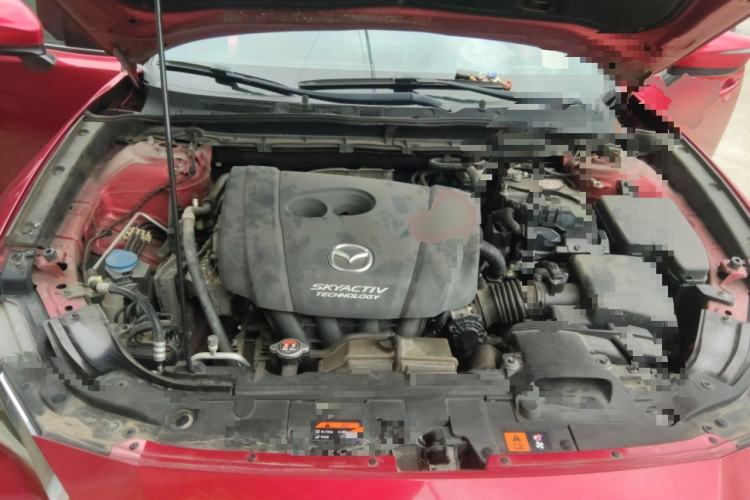 Used Mazda CX-4 2018 2.0L Automatic Two-Wheel Drive Blue Sky Premium Upgrade Version China V Standard Engine Bay