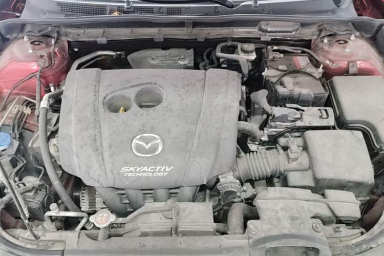 Used Mazda CX-4 2018 2.0L Automatic Two-Wheel Drive Blue Sky Luxury Edition Engine Bay
