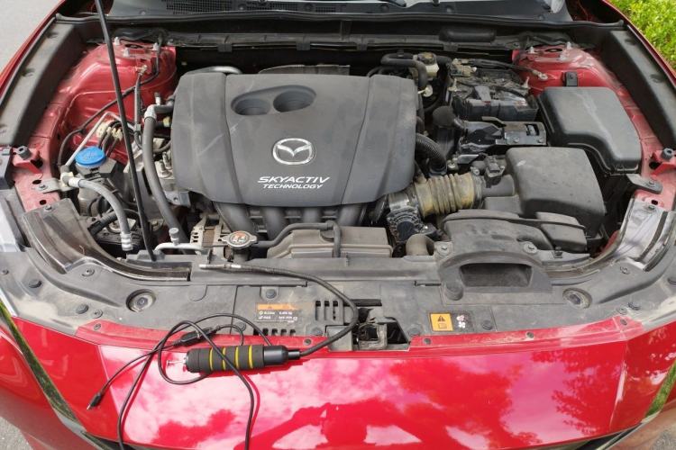 Used Mazda CX-4 2018 2.0L Automatic Two-Wheel Drive Blue Sky Premium Upgrade Version China V Standard Engine Bay