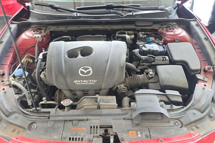 Used Mazda CX-4 2018 2.0L Automatic Two-Wheel Drive Blue Sky Exploration Version China V Standard Engine Bay