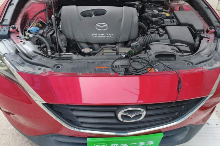 Used Mazda CX-4 2018 2.0L Automatic Two-Wheel Drive Blue Sky Exploration Version China V Standard Engine Bay