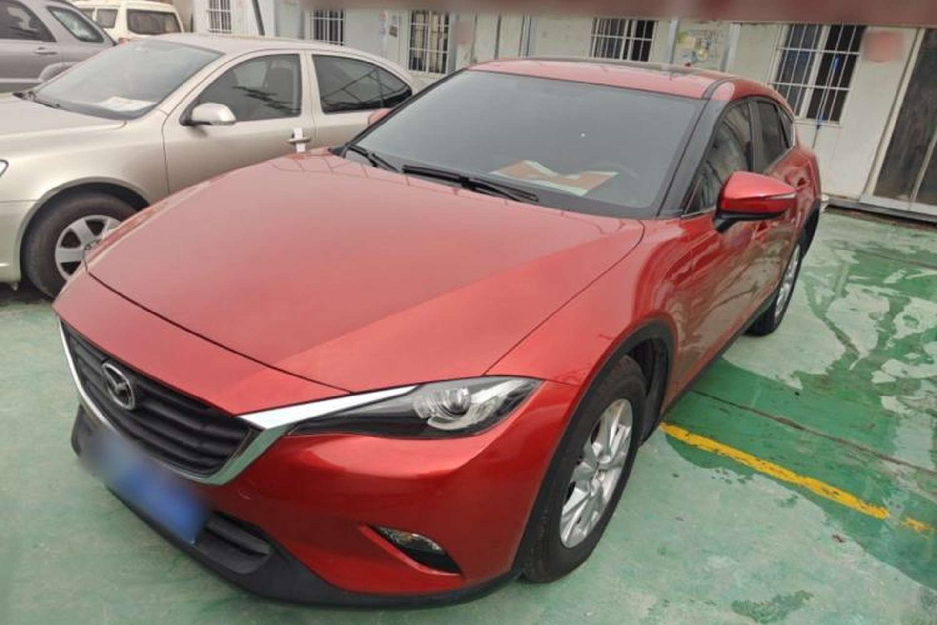Used Mazda CX-4 2018 2.0L Automatic Two-Wheel Drive Blue Sky Exploration Version China V Standard Front Left 45 Deg